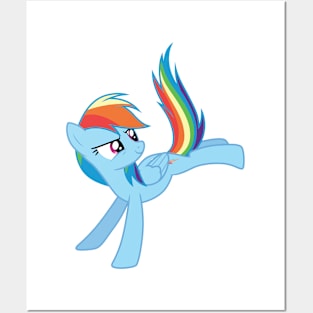 Rainbow Dash buck Posters and Art